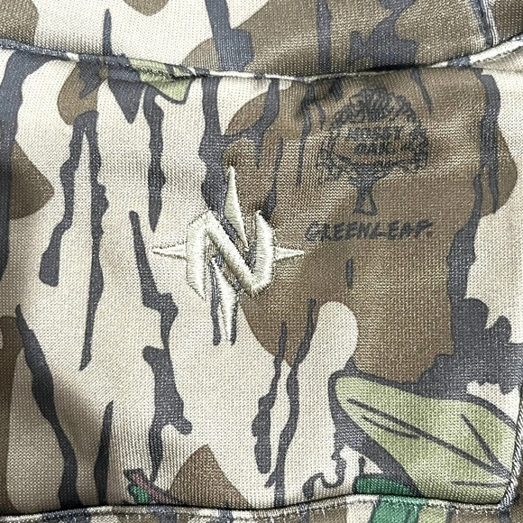 NEW W/ TAGS!! Nomad Greenleaf Camo Utility Hoodie - Men's Sweatshirt - Size S - Picture 5 of 9